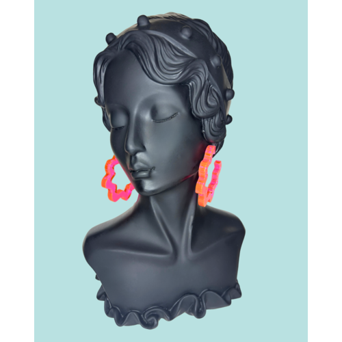 Citizen Ruth Maza Earring - Neon Pink Citizen Ruth Maza Earring - Neon Pink