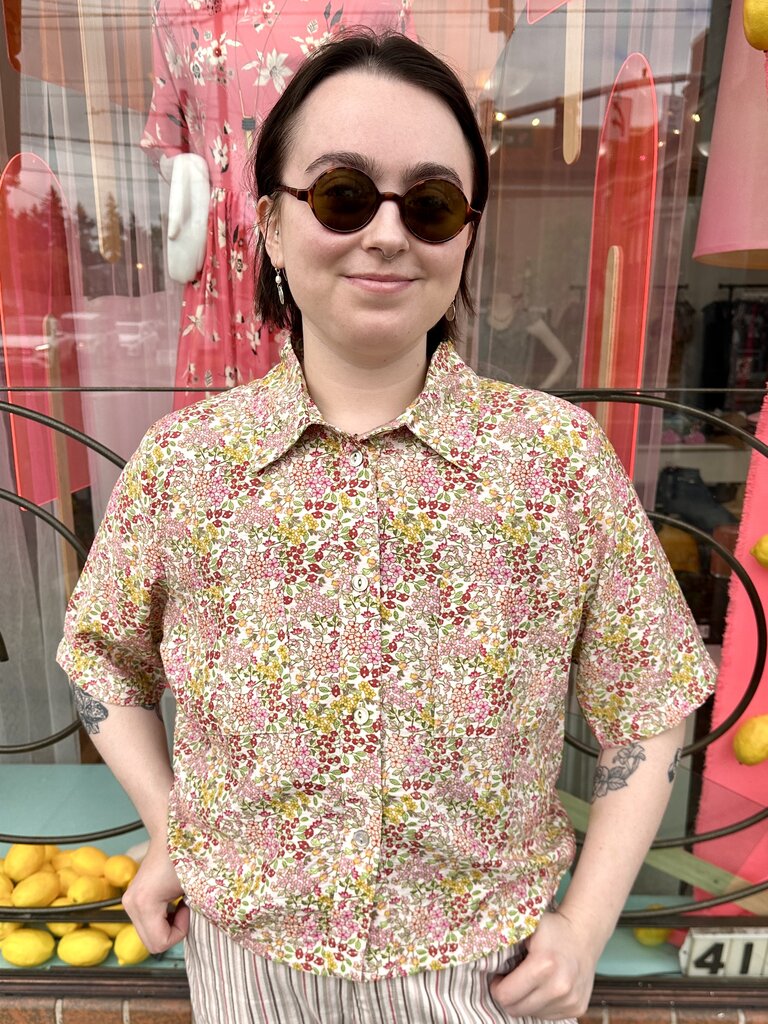 Cameo Mash Top - Wildflower