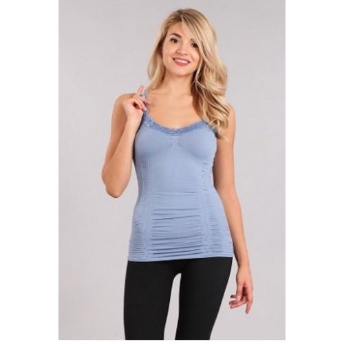 M Rena Favorite Lace Camisole -Blue Shadow M Rena Favorite Lace Camisole -Blue Shadow