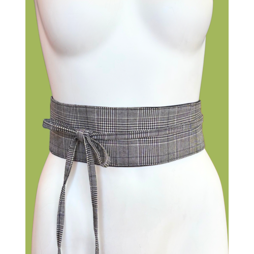 Sarah Bibb Wrapping Belt - Houndstooth Sarah Bibb Wrapping Belt - Houndstooth