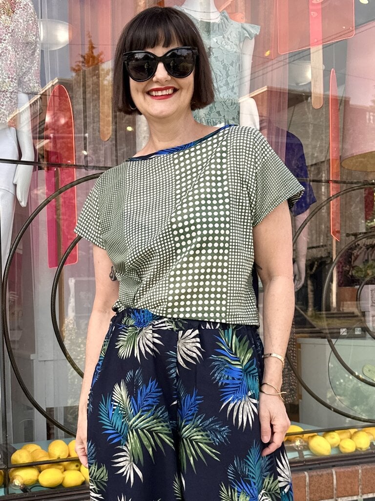 Sarah Bibb Rita Top - Oaxaca/Demi Dot