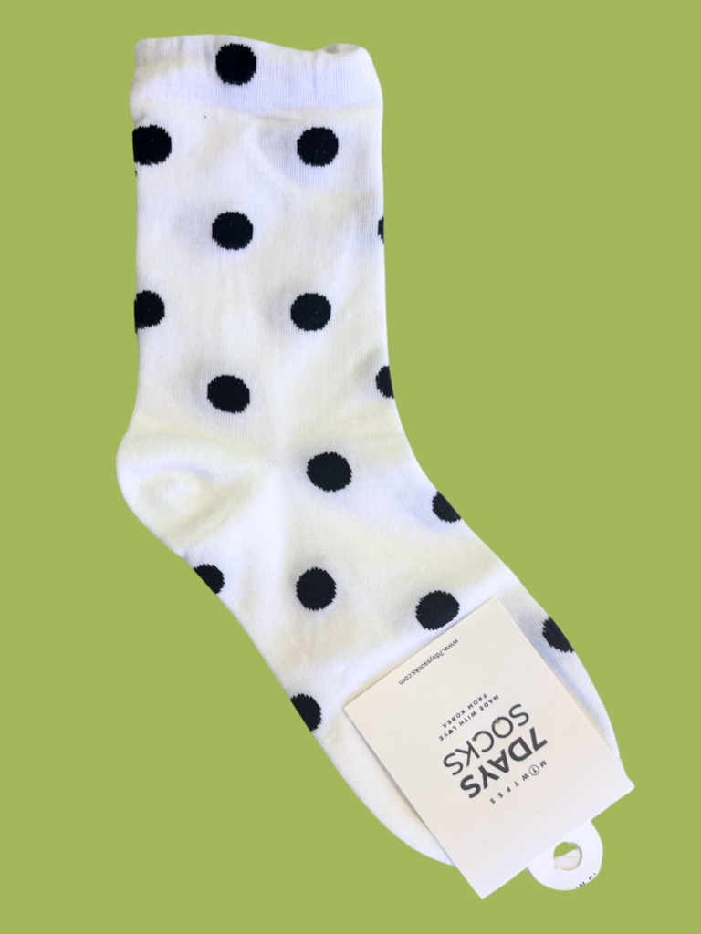 7 Days Polka Dot Socks - WB