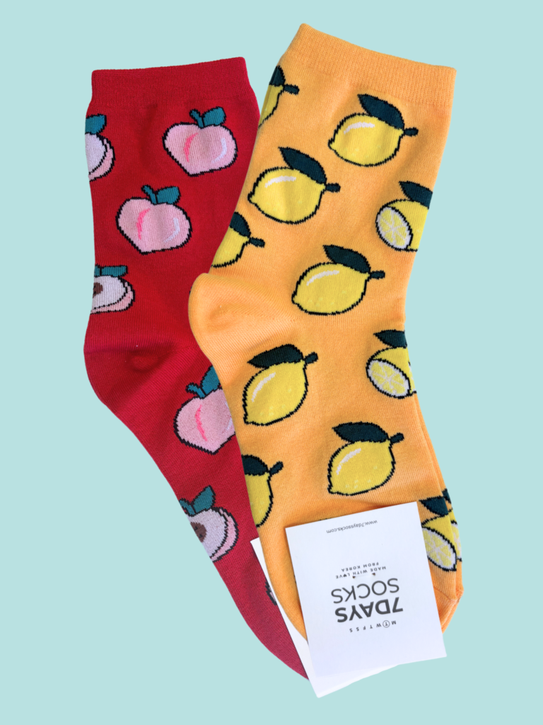 7 Days Fruit Socks