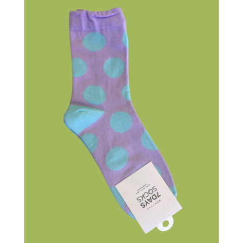7 Days Peri Big Dot Socks