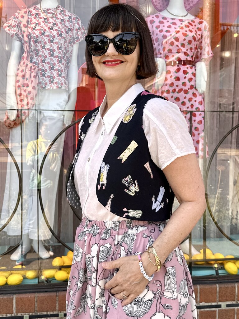Sarah Bibb Natalie Vest - Paper Dolls