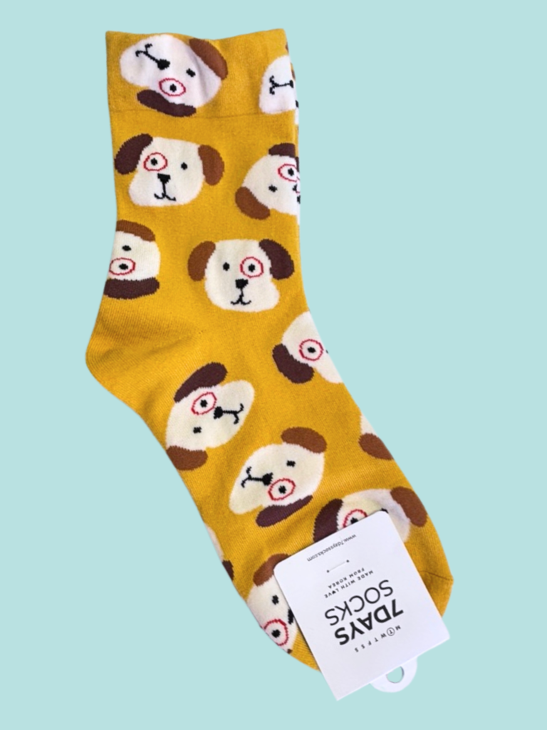 7 Days Bandit Pup Crew Socks