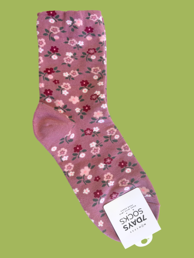 7 Days Secret Garden Socks - Rosie