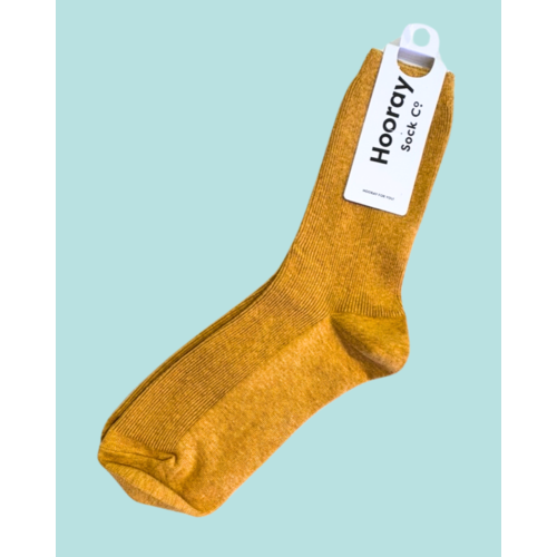 Hooray Everyday Socks - Goldenrod Hooray Everyday Socks - Goldenrod