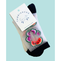 Party Socks - Sheer Clear Watermelon