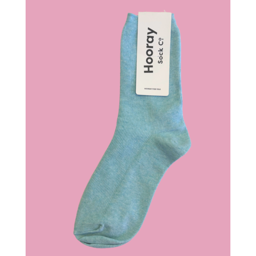 Hooray Everyday Sock - Seafoam Hooray Everyday Sock - Seafoam