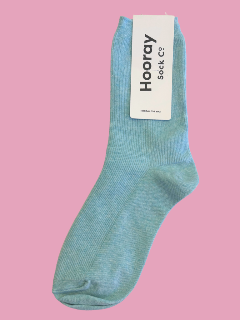 Hooray Everyday Sock - Seafoam