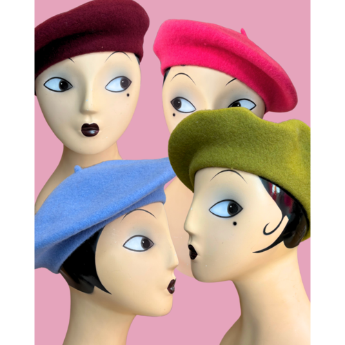 JS Accessories Classic Beret - Multiple Colors JS Accessories Classic Beret - Multiple Colors