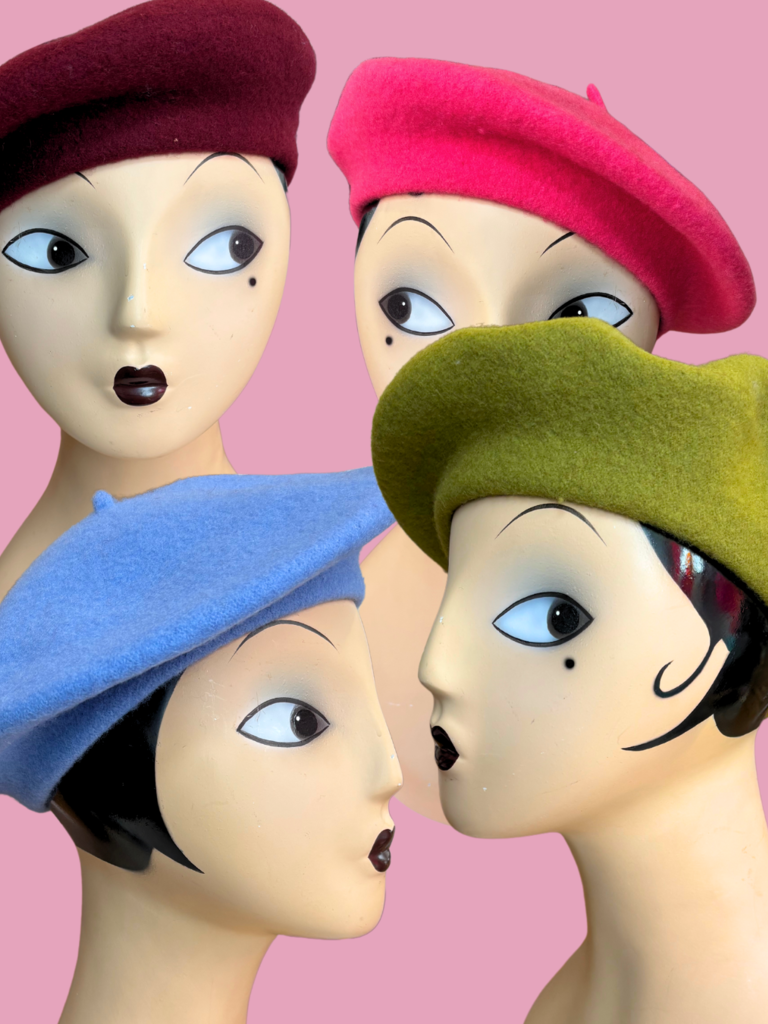 JS Accessories Classic Beret - Multiple Colors