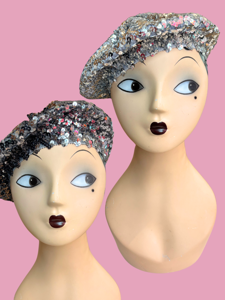 JS Accessories Sequin Beret - Multiple Colors