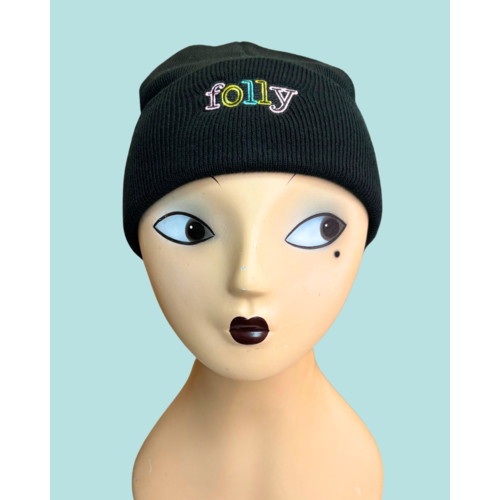 Sarah Bibb Folly Black Beanie Sarah Bibb Folly Black Beanie