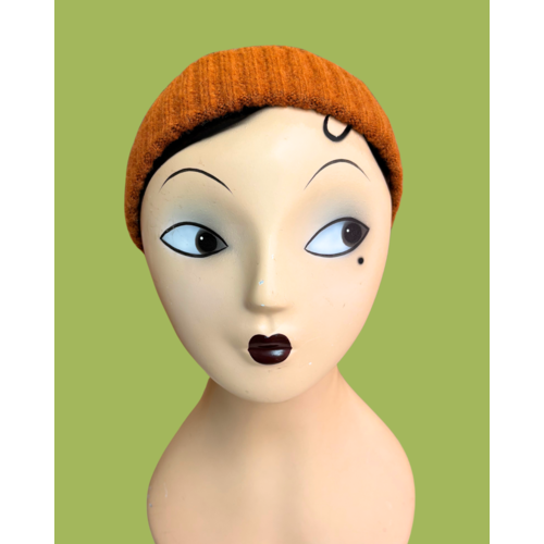 JS Accessories Ribbed Beanie - Rusty JS Accessories Ribbed Beanie - Rusty