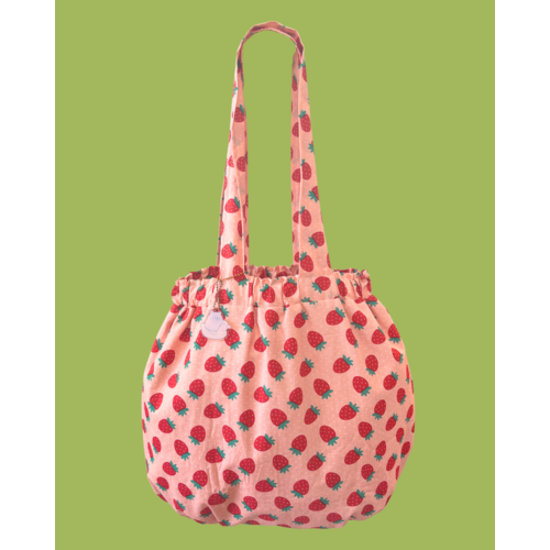 Busy Mushroom Slouchy Bag - Newbie Strawberry Busy Mushroom Slouchy Bag - Newbie Strawberry