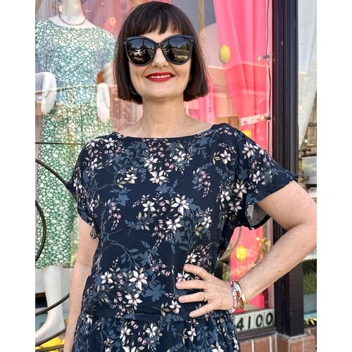 Sarah Bibb Rita Top - Bram Floral Sarah Bibb Rita Top - Bram Floral