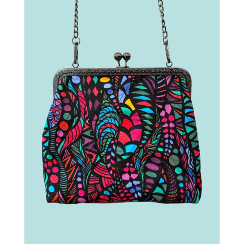 Busy Mushroom Sweetie Bag -St Glass Darkness Busy Mushroom Sweetie Bag -St Glass Darkness
