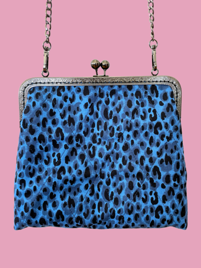 Busy Mushroom Sweetie Bag - Blue Animal