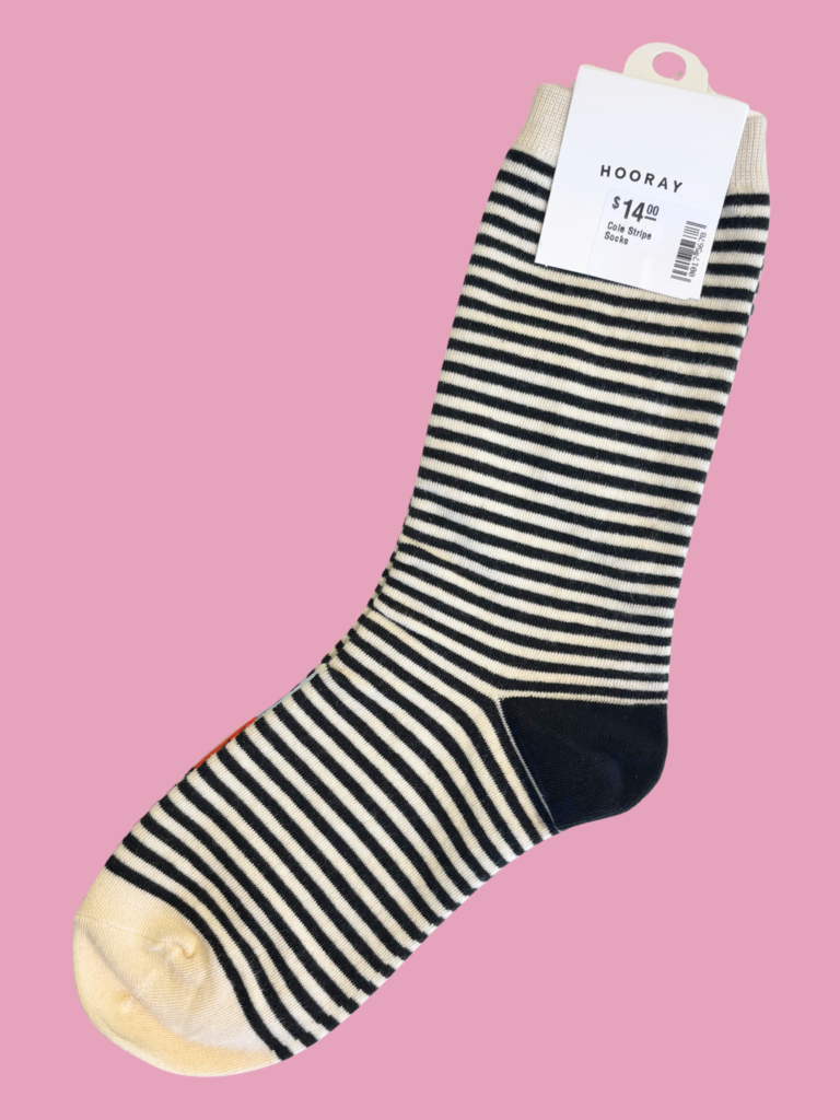 Hooray Cole Stripe Socks