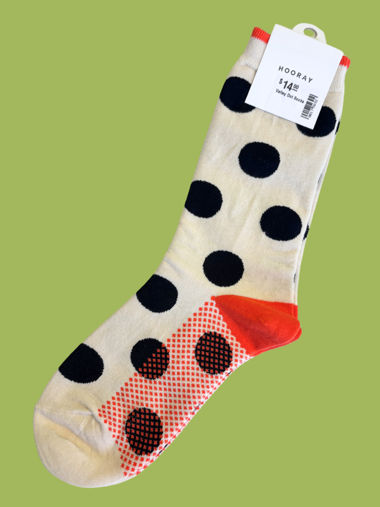 Hooray Valley Dot Socks