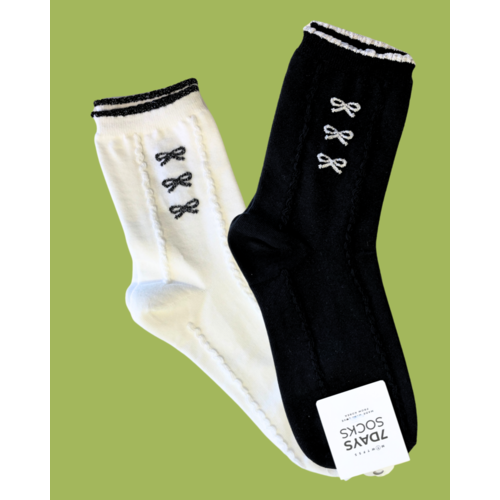 7 Days Sparkle Bow Socks 7 Days Sparkle Bow Socks