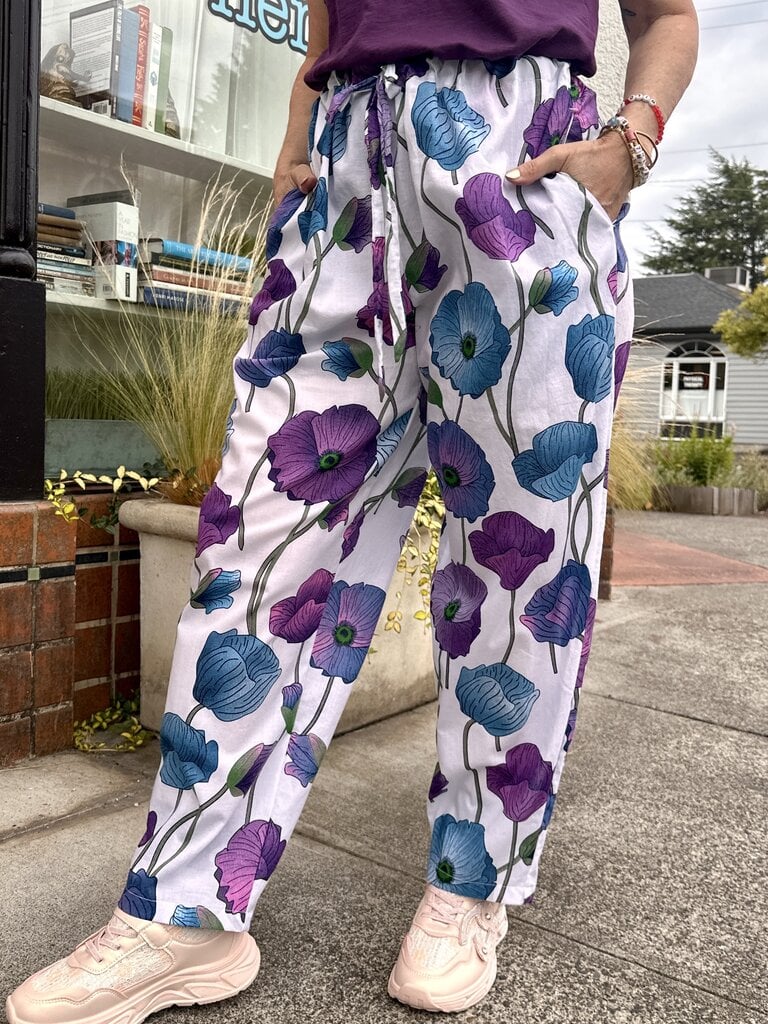 Sarah Bibb Donna Lounge/PJ Pants - Poppie
