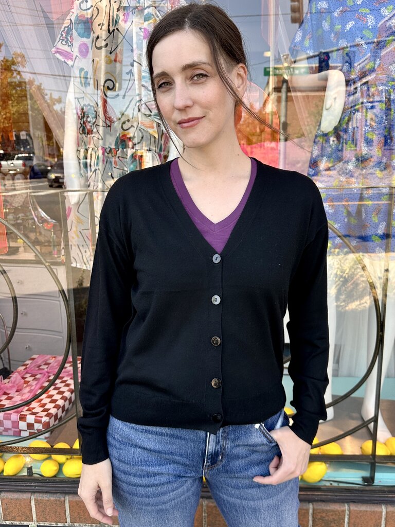 Becool Perfecto Cardigan - Black