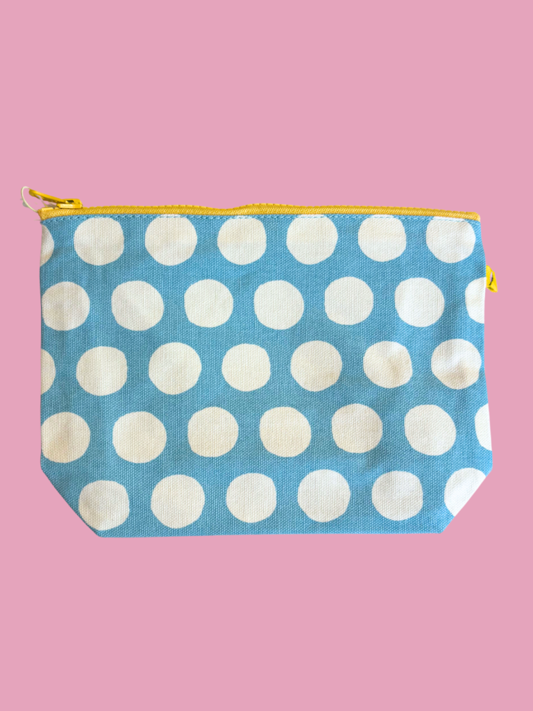 Fluf Lil Pouch - Blue Dot