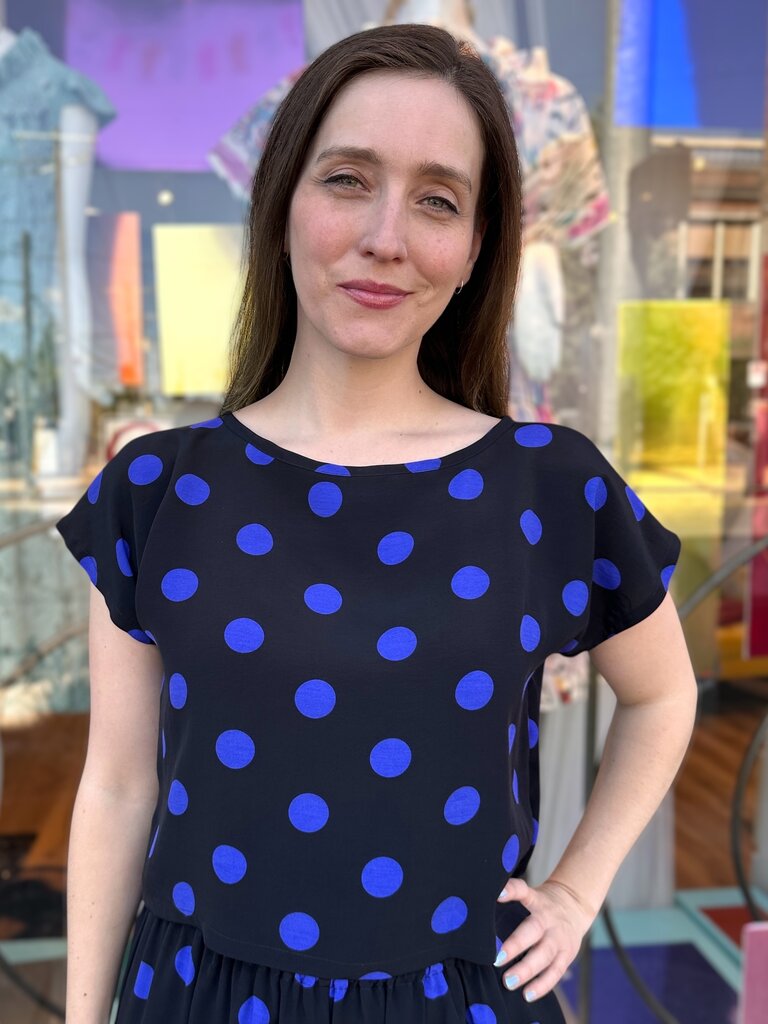 Sarah Bibb Rita Top - Glo Dot