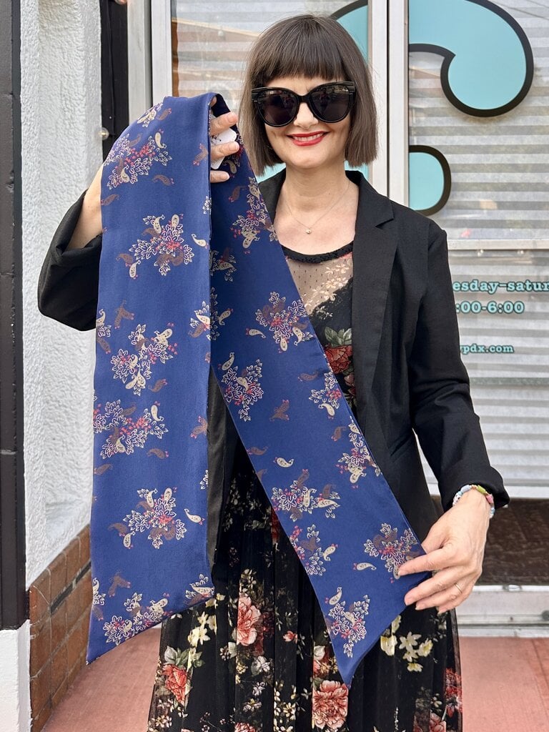 Sarah Bibb Roberta Skinny Scarf - Pais