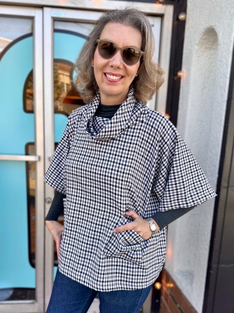 Sarah Bibb AJ Poncho - Cincinnati Flannel