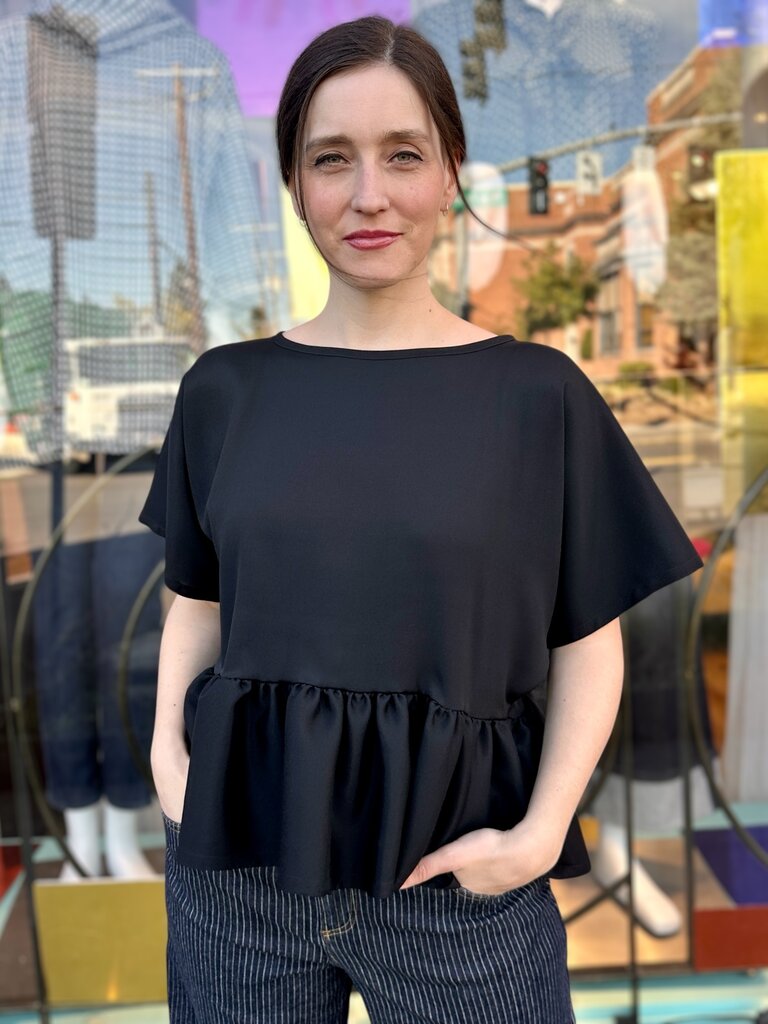 Sarah Bibb Abbie Top - Obsidian