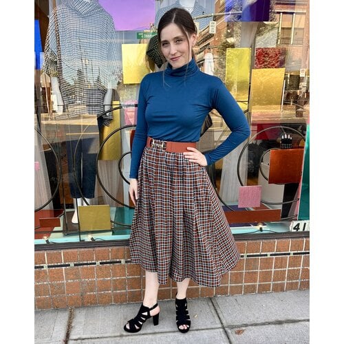 Sarah Bibb Charmaine Skirt - Middlebury Plaid