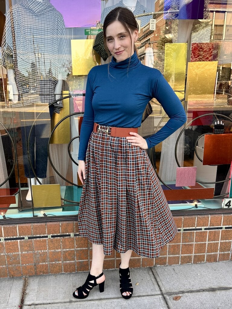 Sarah Bibb Charmaine Skirt - Middlebury Plaid