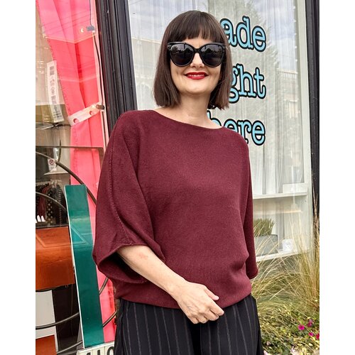 Milio Milano Cherina Sweater - Wine