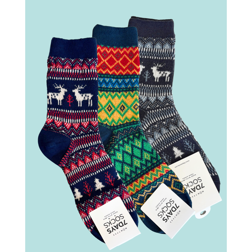7 Days Winter Cuteness Socks