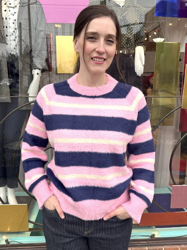 Frnch Himmi Sweater - Rosier