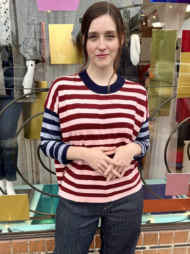 Frnch Eila Sweater - Stripe Dream
