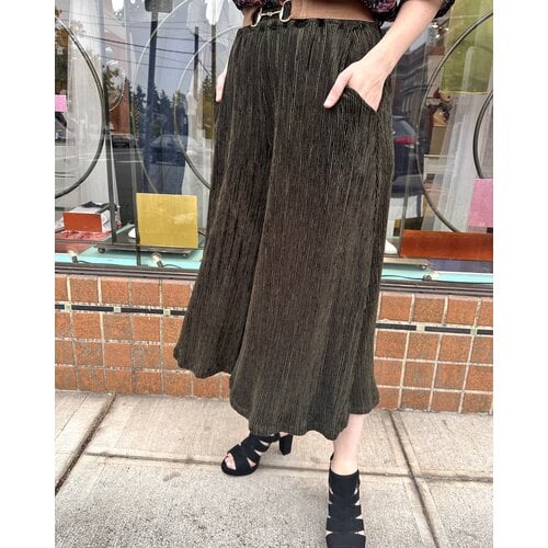 Sarah Bibb Trista Pants -  Olive Glama