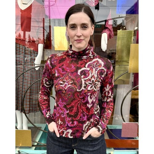 Sarah Bibb Tasha Turtleneck - Luxi Pnk