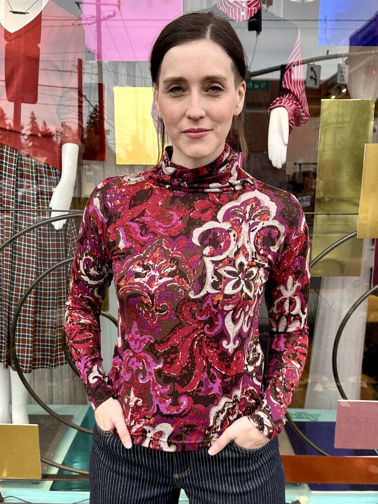 Sarah Bibb Tasha Turtleneck - Luxi Pnk