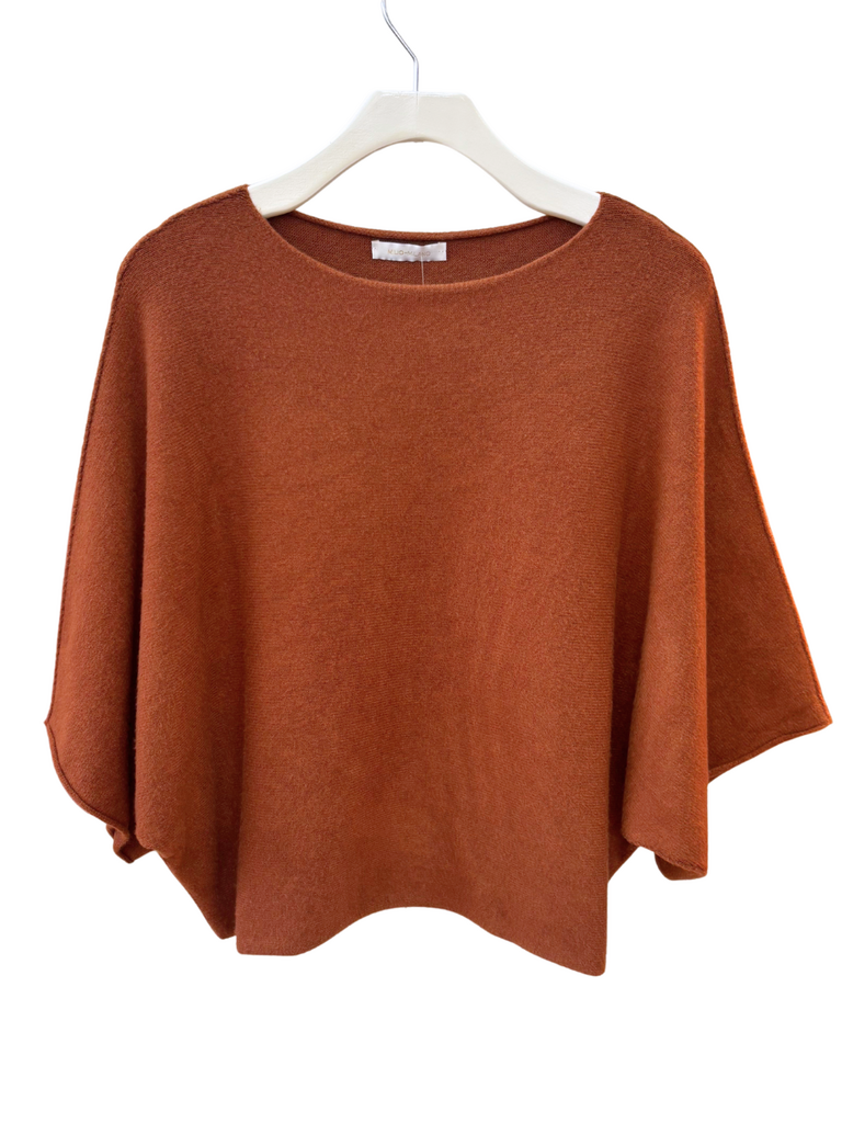 Milio Milano Cherina Sweater -  Tobacco
