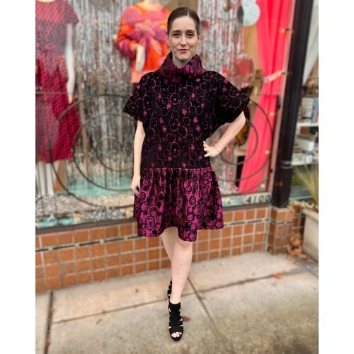 Sarah Bibb Paulie Cowl Dress - Plumbalina