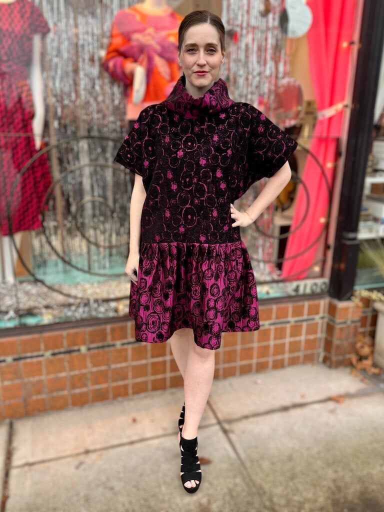 Sarah Bibb Paulie Cowl Dress - Plumbalina