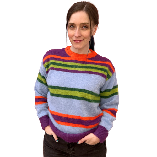 Frnch Marlan Sweater - Cha Cha Stripe