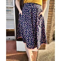 Barri Skirt - Pink Cherry
