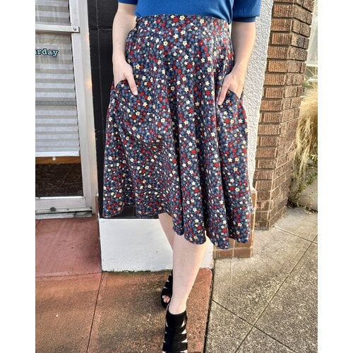 Tulip Barri Skirt - Spring Flannel