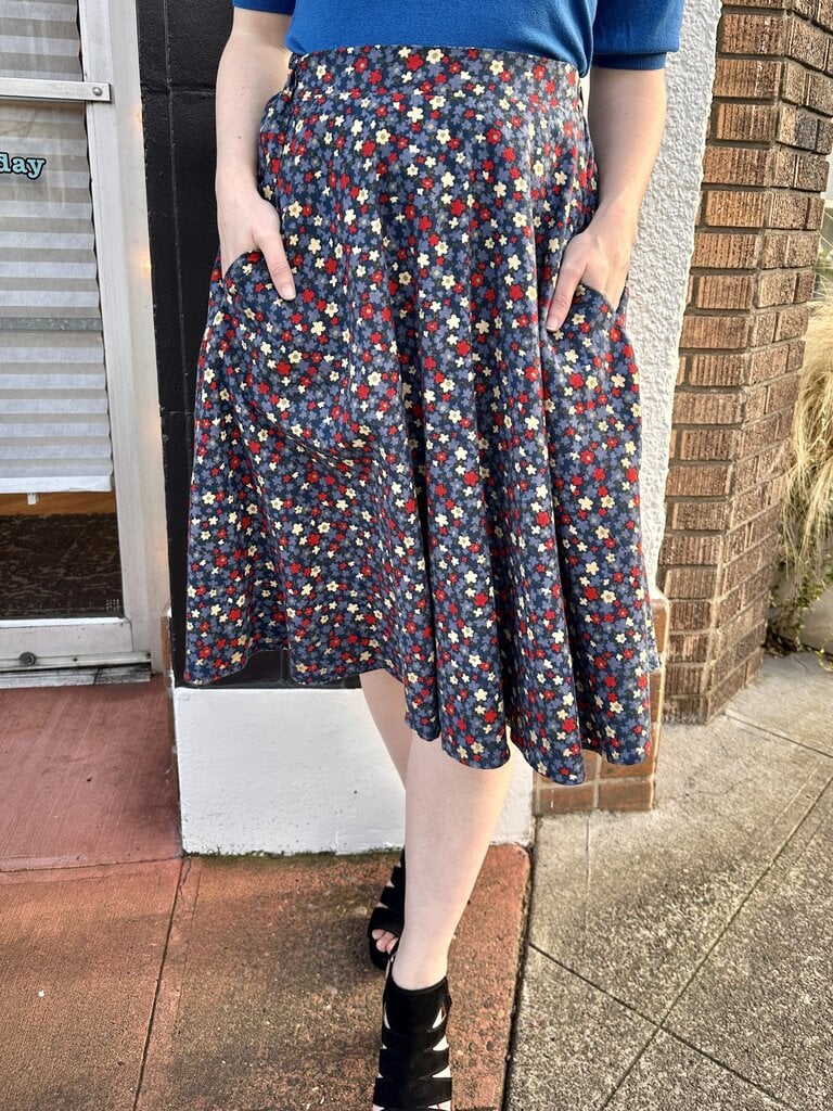 Tulip Barri Skirt - Spring Flannel